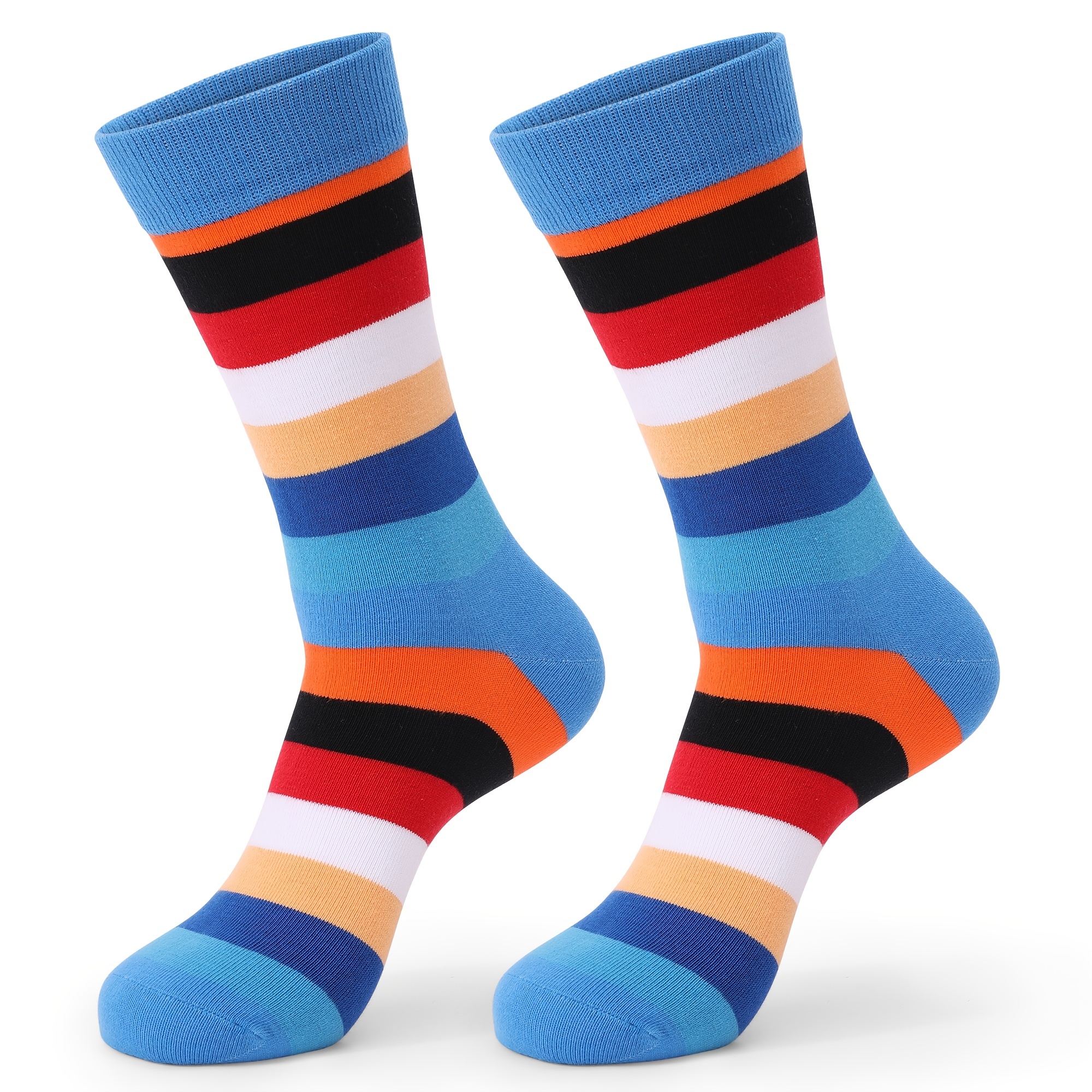 Men's Fun Dress Socks Cool Design Rich Funky Crew Socks Men - Temu