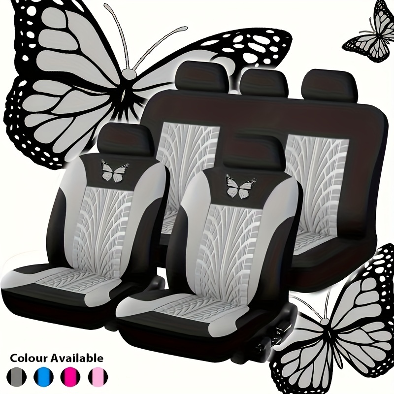 Woltu Autositzbezug, Auto Schonbezüge universal Größe, Butterfly
