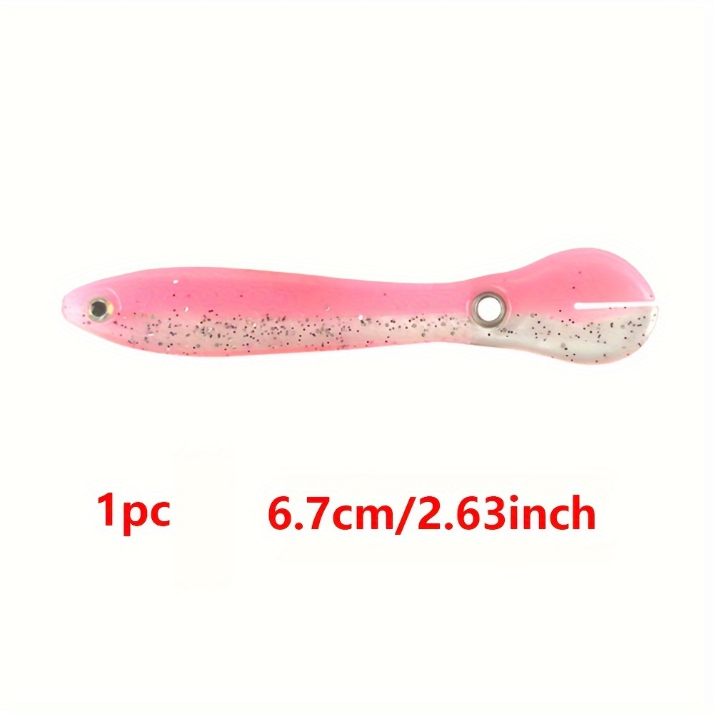 Soft Fishing Lures Swing Tail Bait Silicone Small Loach - Temu