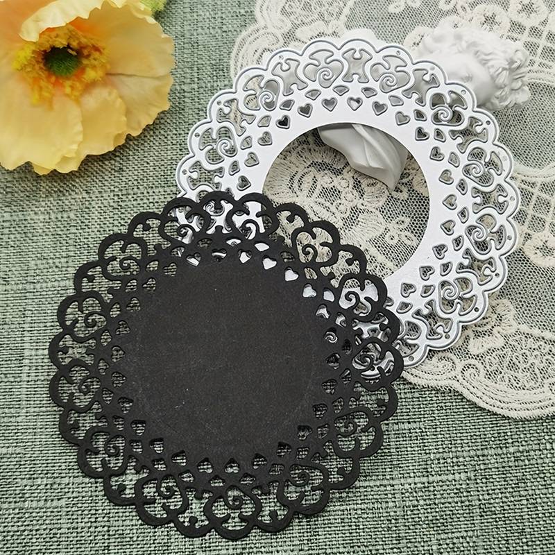 Set Fustelle Metalliche Circolari Per Scrapbooking E Goffratura | Stencil Taglio Per Biglietti E Decorazioni Fai Da Te