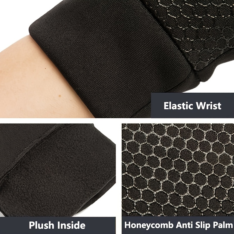 Cold proof Sports Gloves for Outdoor Activities - Touch Screen, Non-slip Grip
