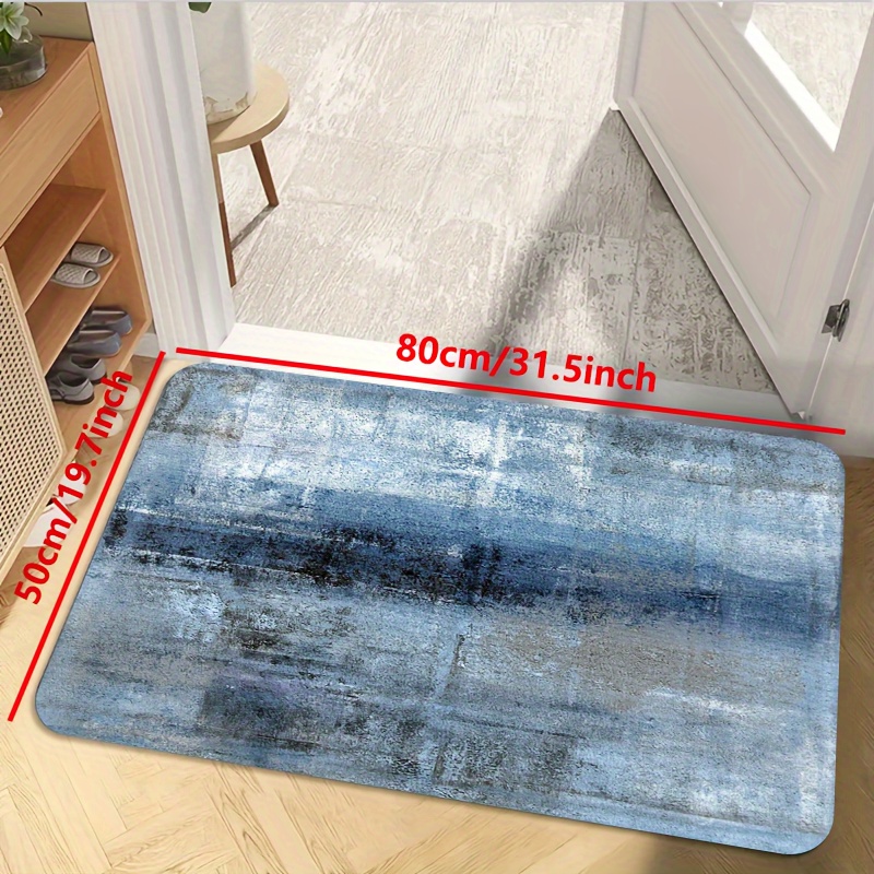 Retro Printed Door Mat Anti fouling Anti slip Waterproof Mat - Temu