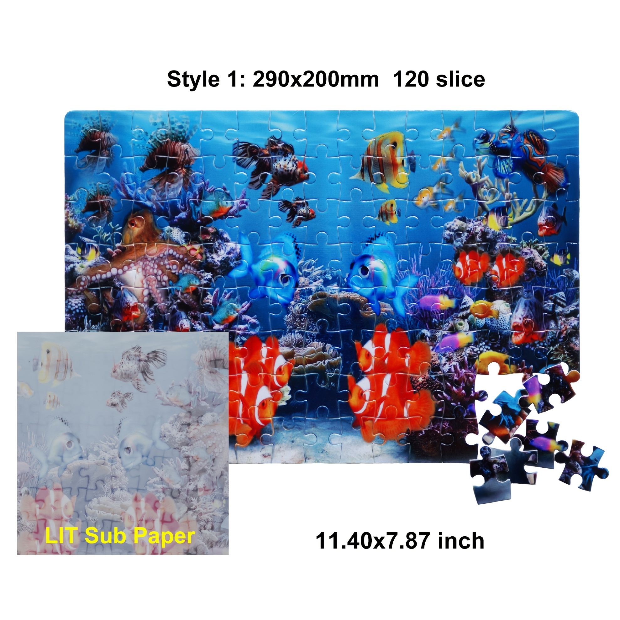 5 Juegos Lit Sublimation Puzzle Blanks,a4 Frame Blank Puzzle - Diy Heat  Press Transfer Crafts 80 Thermal Transfer Blank Puzzles Sublimación -  Juguetes - Temu Chile