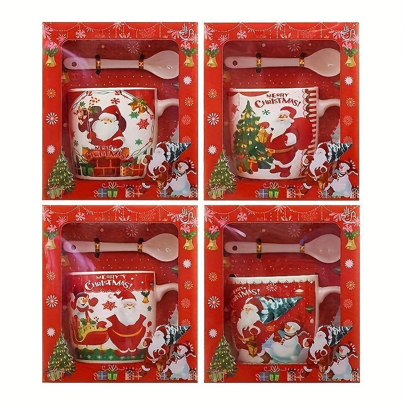 Creative Christmas Cold Water Kettle Santa Claus Pattern - Temu