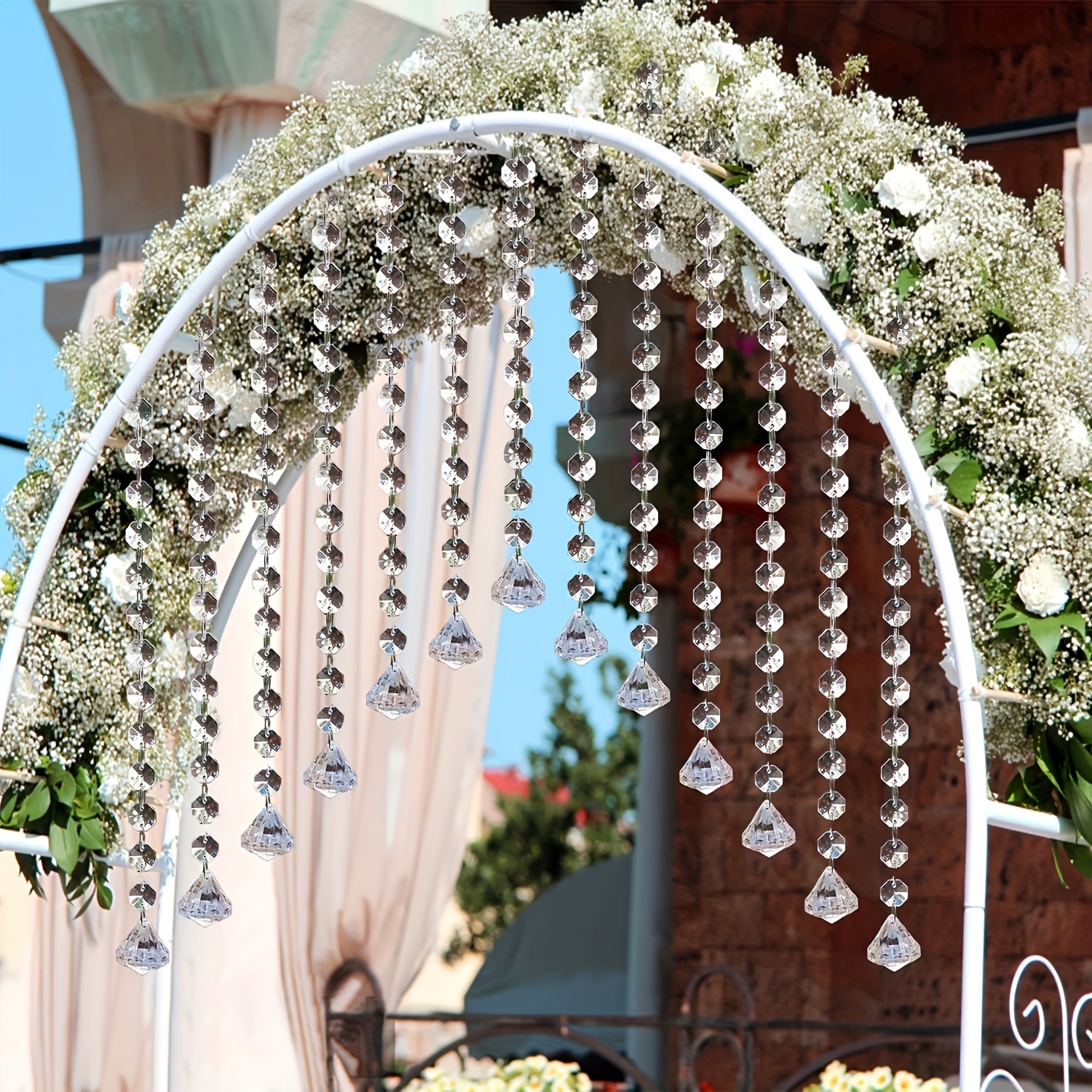 Crystal Garlands, Wedding Tree Decorations