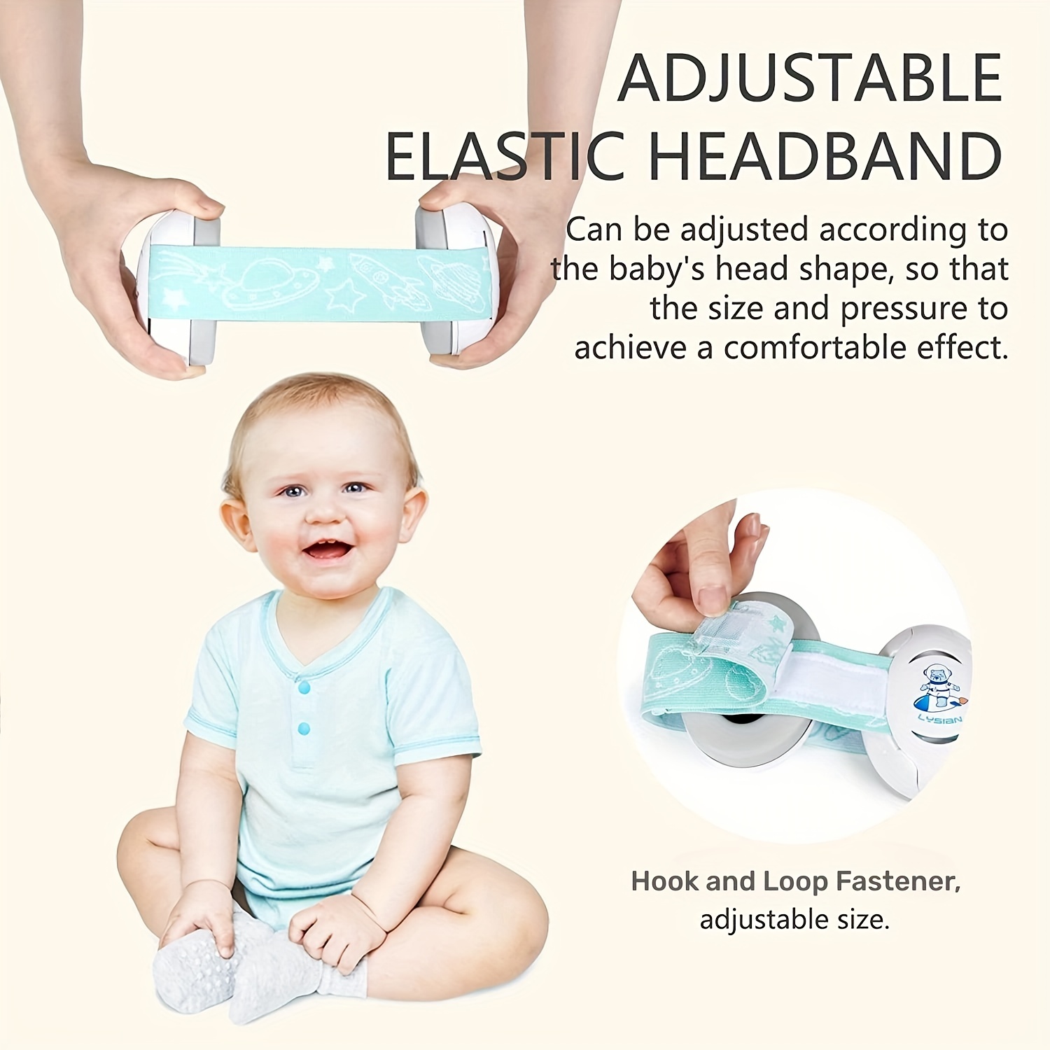 Protection auditive pour nourrissons, enfants Cache-oreilles pour bébés  Bande d'oreilles Réduction du bruit Écouteurs Casque pour enfants et  tout-petits Fro