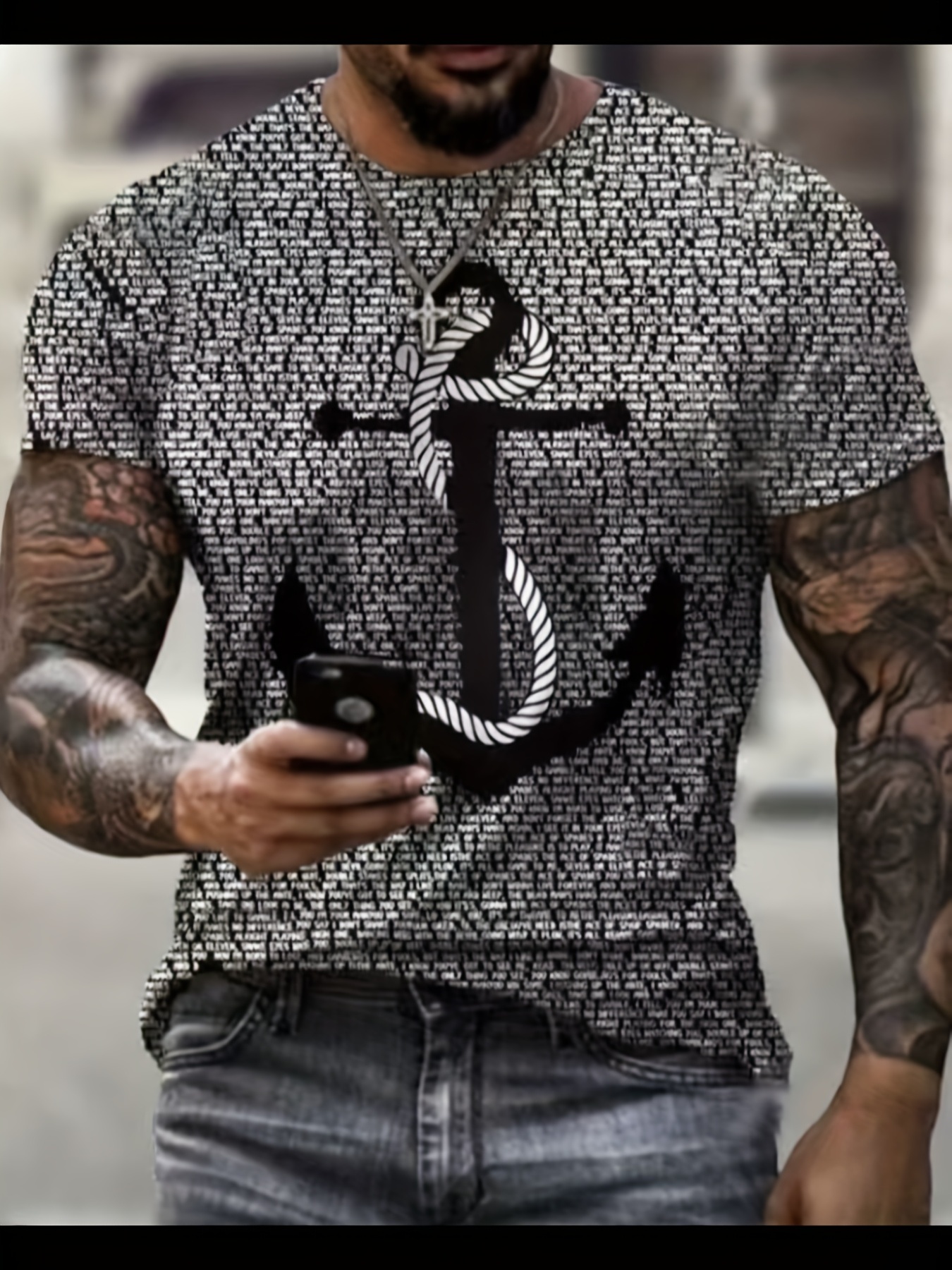 Tshirts With Anchor - Temu