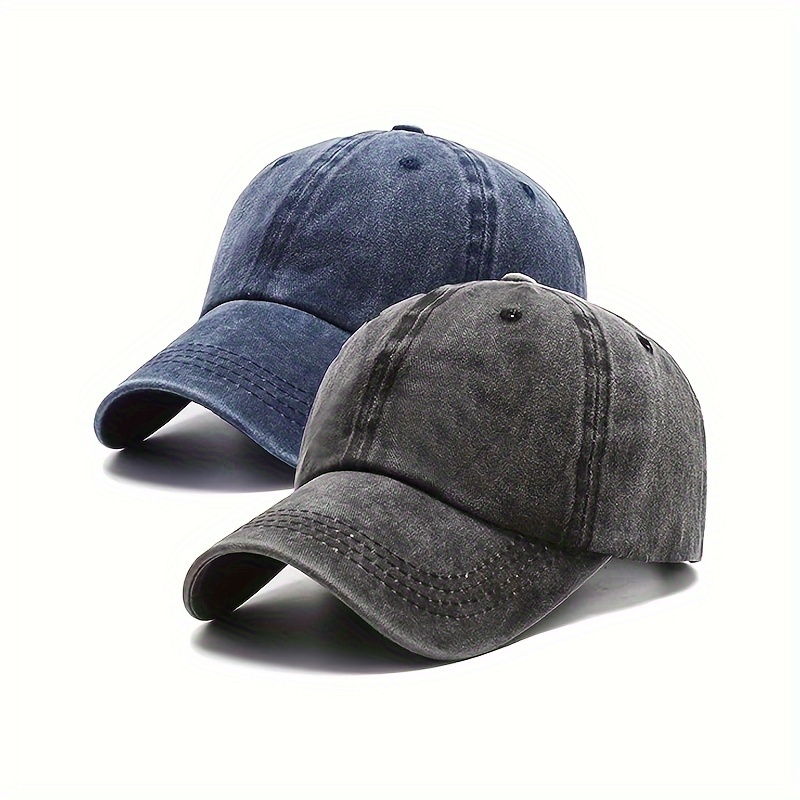 

Retro Washed Distressed Baseball Cap For Men Women, Unisex Adjustable Sports Cap