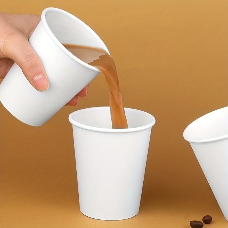 Flagship Stores Vaso café de papel desechable para bebidas calientes 200  ml., vaso para cafe 