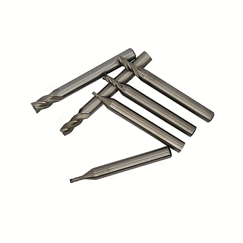 Dégrossissage Fin Fraisage Cutter 4 Flûte 5-20mm CNC Machine Outil Routeur  Bit Metal Milling Tool Cutter