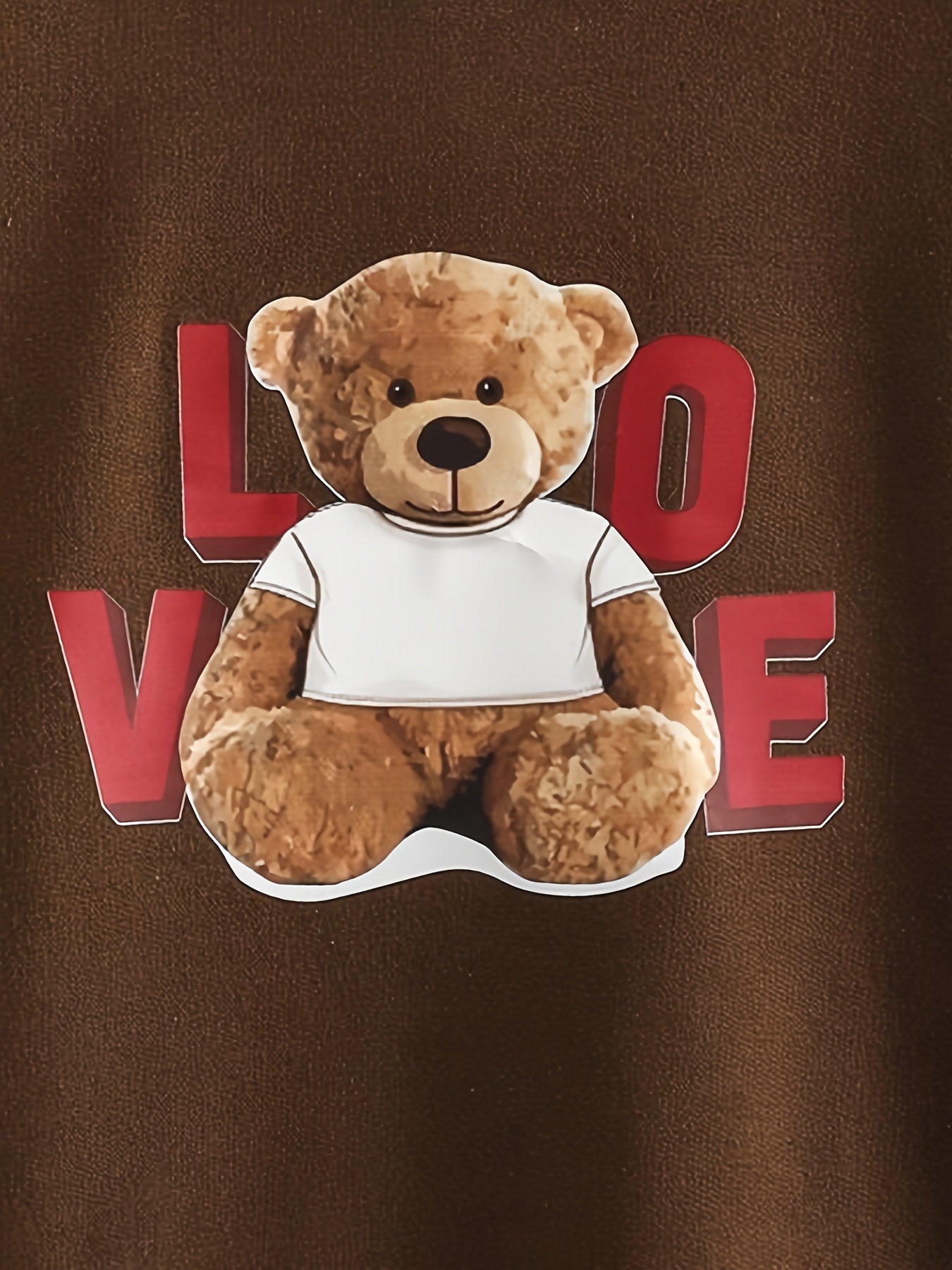 Louis Vuitton Teddy Bear Hoodie Sweatshirt