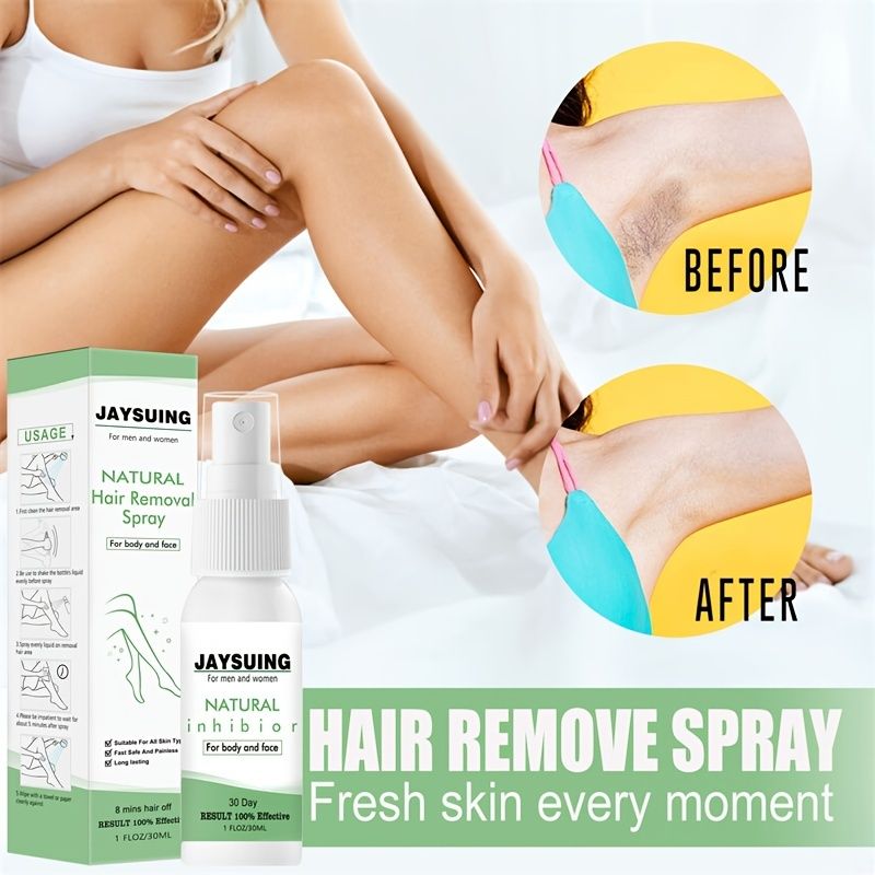 Jaysuing Hair Removal Spray Hair Removal Cream For Women Men Long Lasting  Mild Natural Hair Inhibitor For Body And Face - Beauty & Personal Care -  Temu