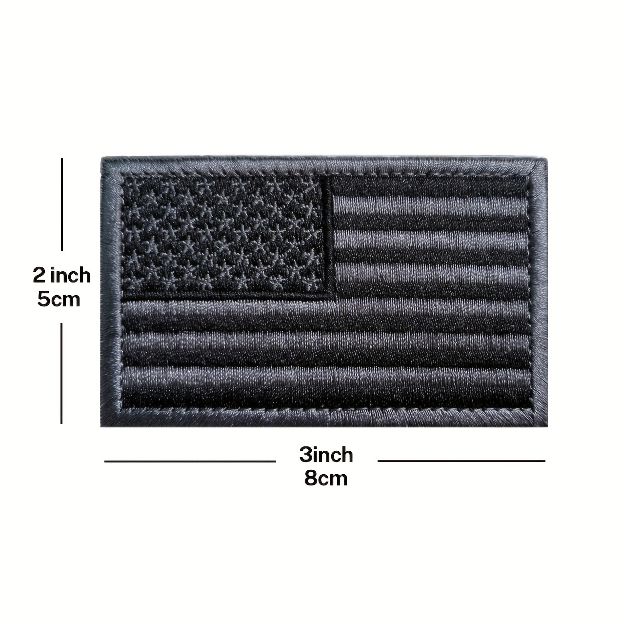 American Flag Tactical Patch Military Uniform Emblem - Temu Australia