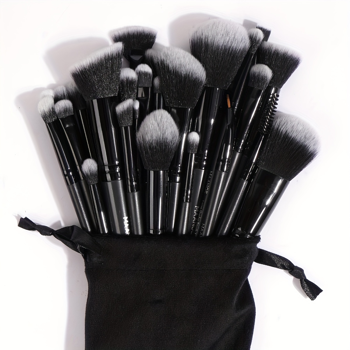 Makeup Brushes Set 24pcs Natural Hair Synthetic Wood Handle Cadrim  Professional Makeup Brush Set Foundation Powder Blush Blending Shading  Eyeshadow Concealers Cosmetic Brushes Kit Travel Makeup Brush :  : Beauty