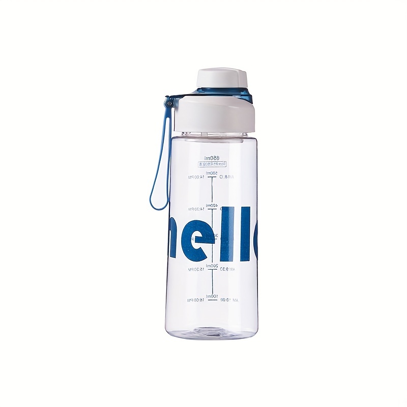 Clear Motivational Water Bottle Transparent Water Bottles - Temu