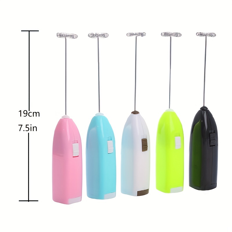 1pc Electric Coffee Stirrer Handheld Mini Mixer Milk Frother Whisk