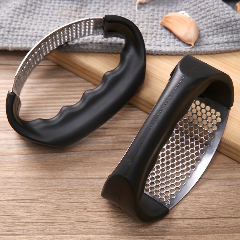 Stainless Steel Garlic Press Easy To Use And Clean Perfect - Temu