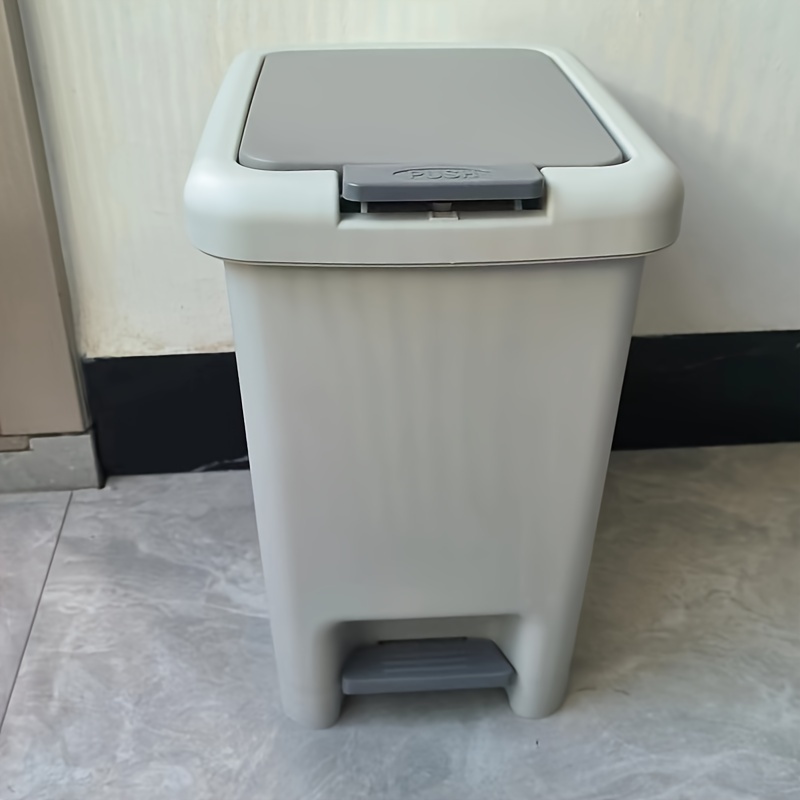 Large Capacity Foot-operated Trash Can For Office And Home - Sealed Lid,  Ideal For Bathroom, Living Room, And More - Rubbish Can For Easy Waste  Disposal - Temu United Arab Emirates