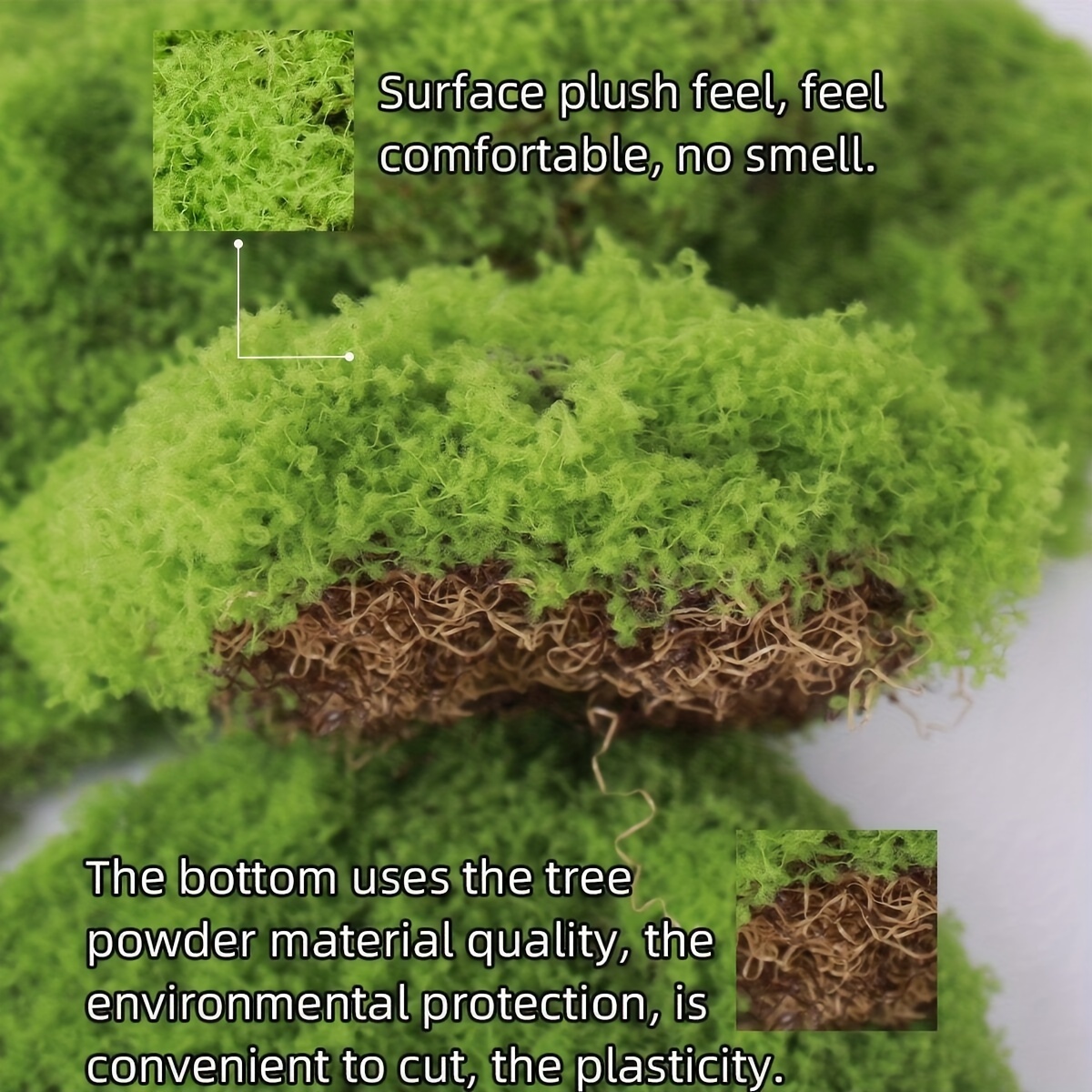 Artificial Simulation Grass Fake Moss Home Office Garden Micro Landscape  Decor