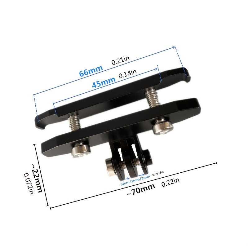 Support de selle de vélo Support de feu arrière pour radar de