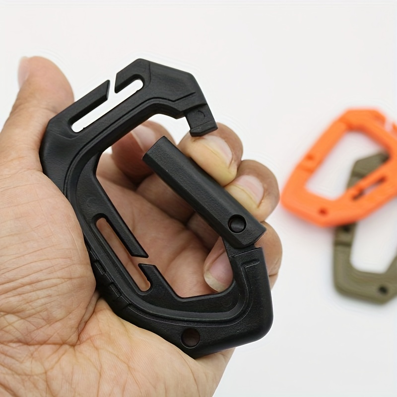 D Shaped Carabiner Keyring Buckle For Outdoor Backpacking And Hiking  Lightweight And Durable Accessory - Sports & Outdoors - Temu Mauritius