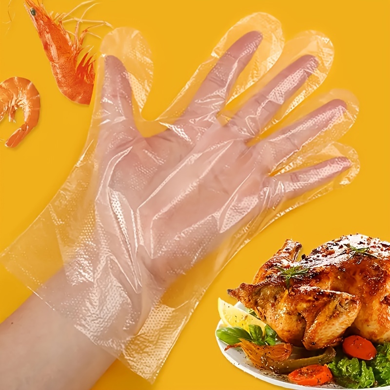 Gants de protection en latex de poulet, caoutchouc, blanc, qualité