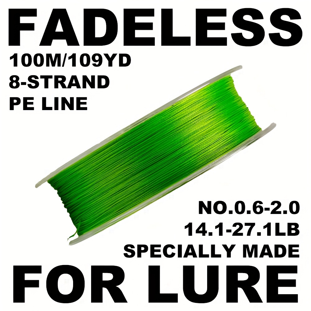8 strand Braided Pe Fishing Line Fade Resistant Ultra Thin - Temu