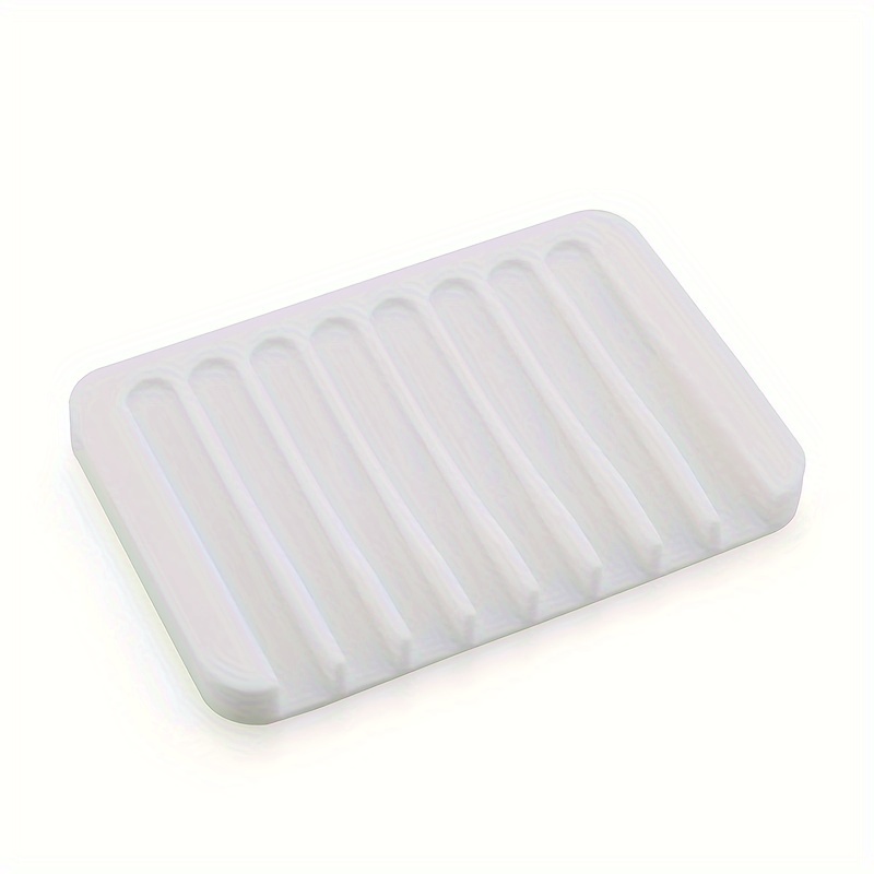 White Silicone Soap Dish