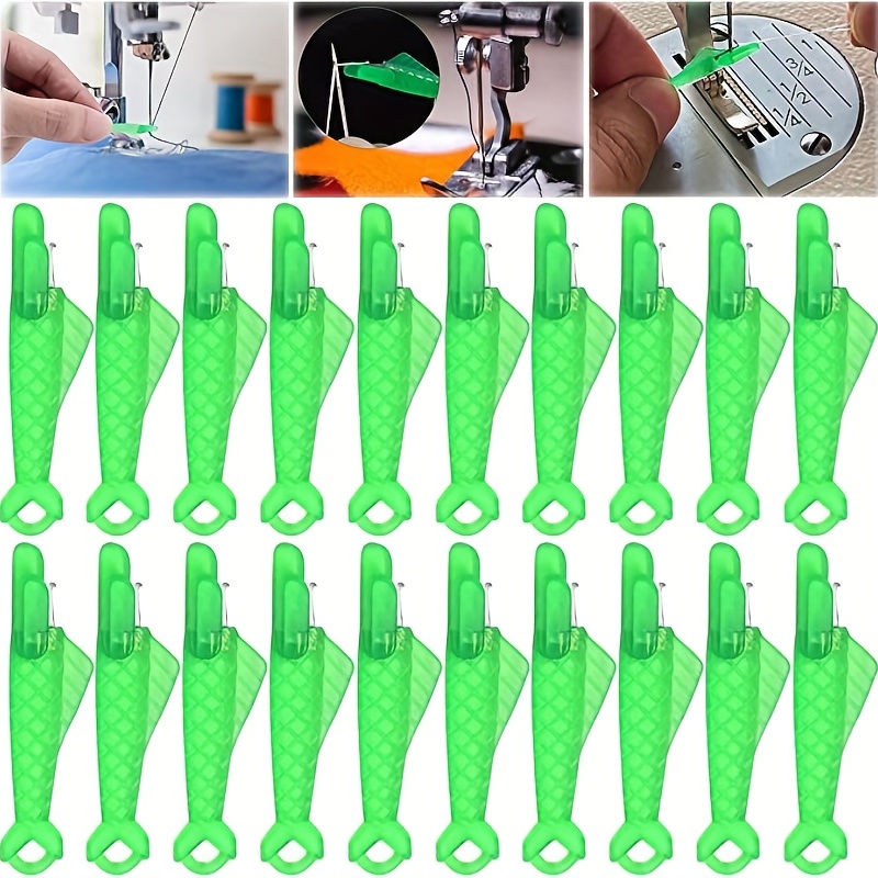  20 PCS Needle Threaders for Hand Sewing, Needle Threader for  Sewing Machine, Easy Threader Embroidery Needles for Hand Sewing, Needle  Threaders for Embroidery Floss
