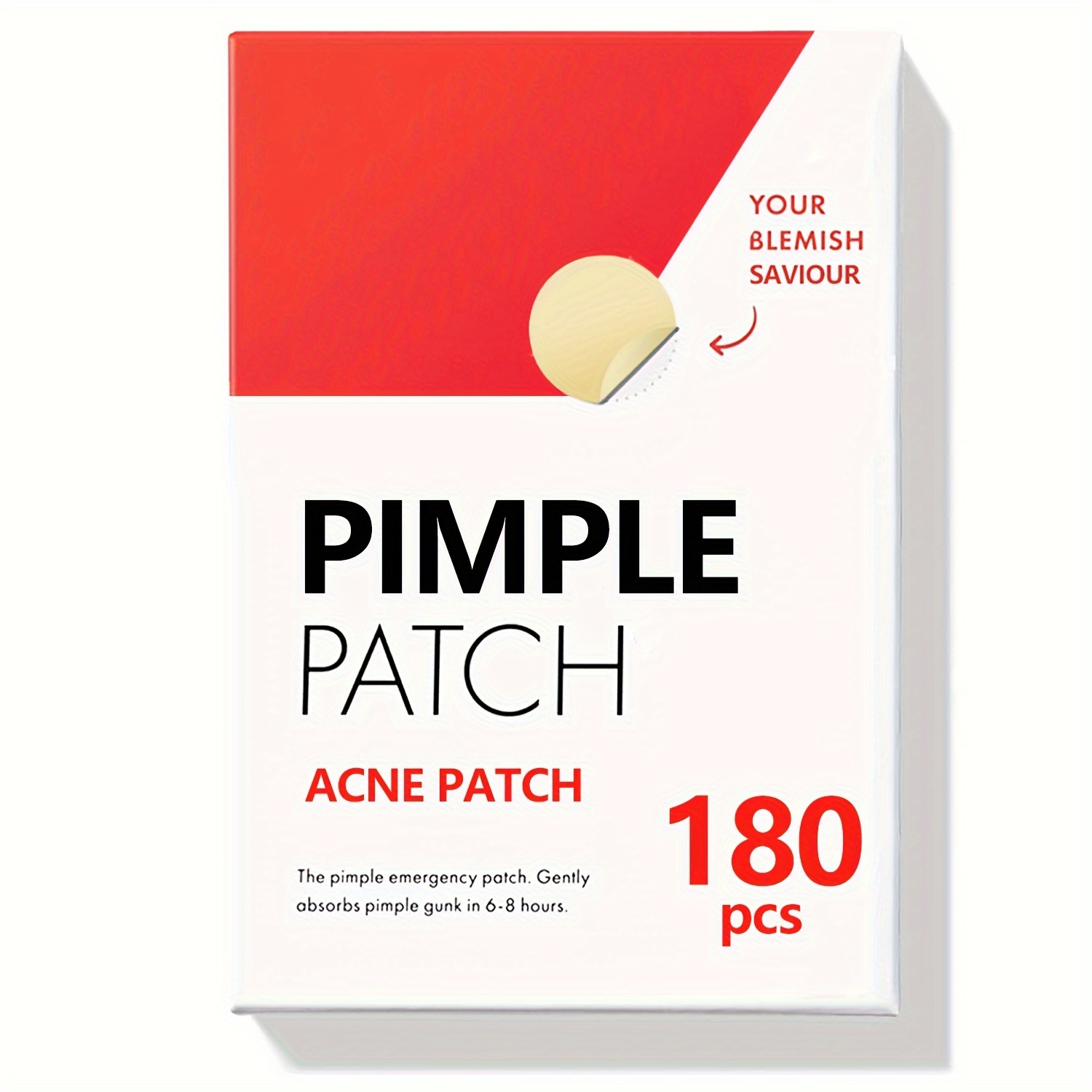 

180pcs Acne Pimple Patch For Covering Zits And Blemishes, Spot Stickers For Face And Skin, Not Tested On Animals