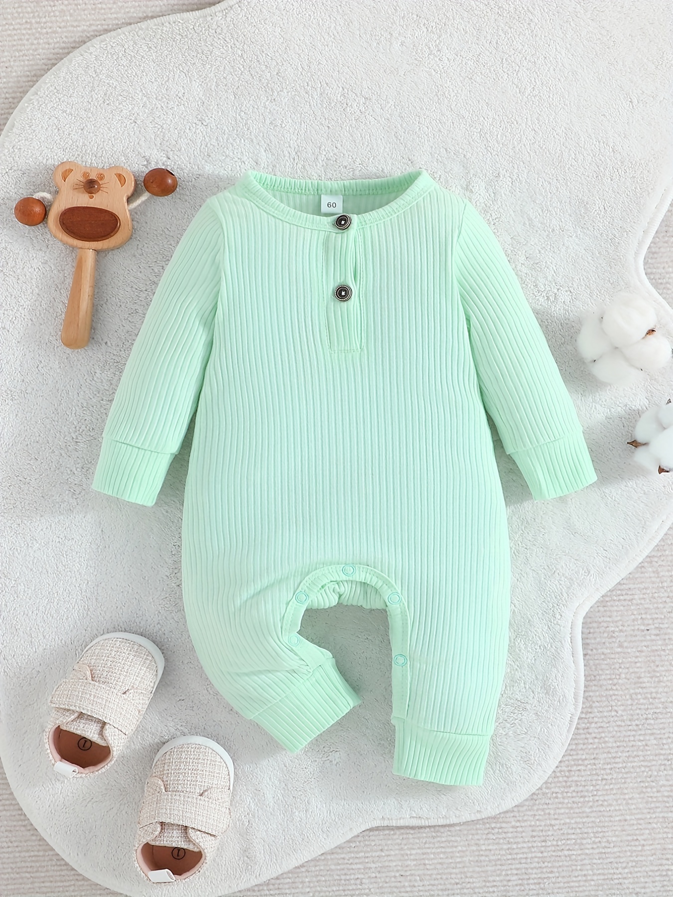 Long sleeve baby romper sale