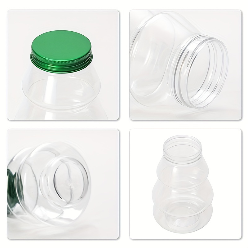 Glass Jar With Lid Food Storage Jars Glass Bottle Cookie Candy Box