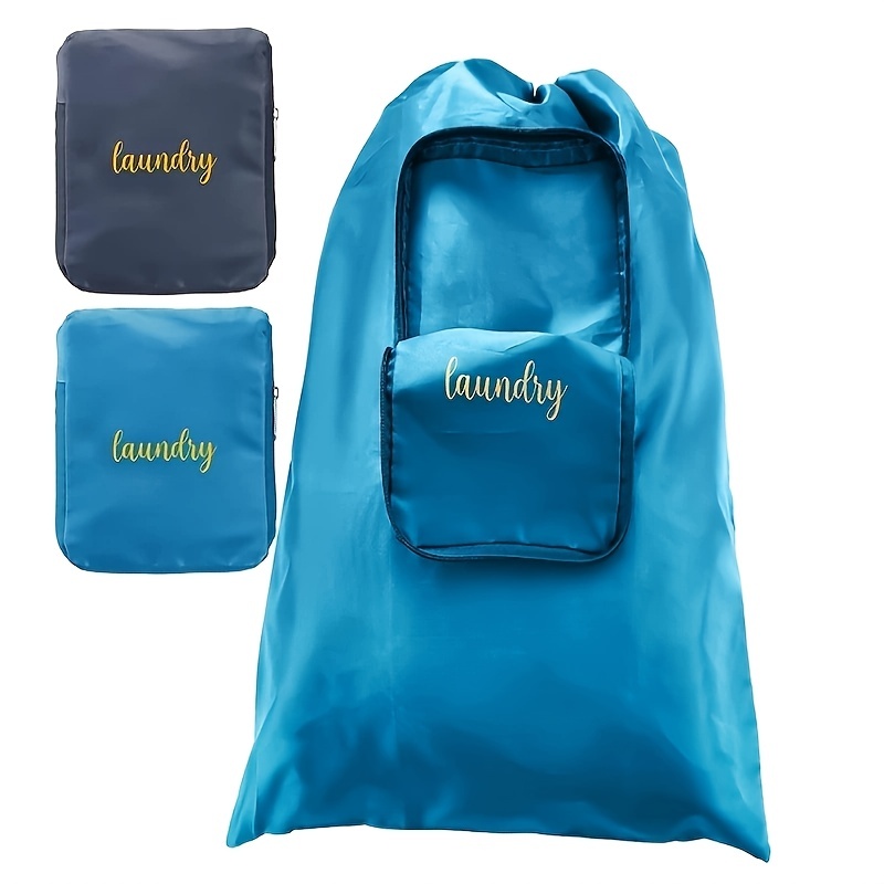 Foldable Travel Laundry Bag Dirty Clothes Bag Travel Bags - Temu Canada