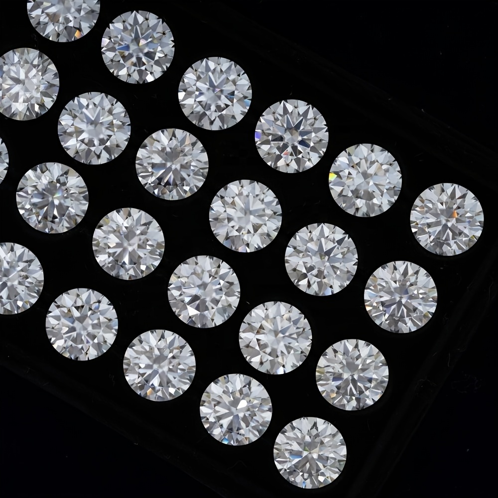 Gemas Tianyu DEF cor vvs grau corte francês moissanite diamantes 5