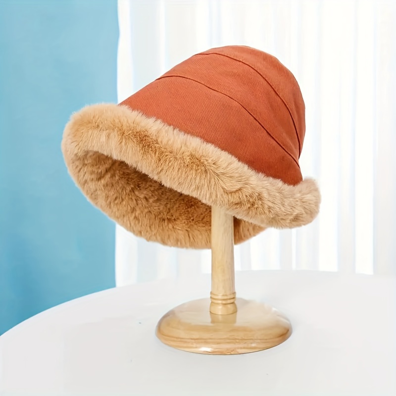 Fur Bucket Hats Luxury Bucket Hat Sable Bucket Hat Women Bucket Hats Faux  Fur Bucket Hat Valentines Gifts - Temu