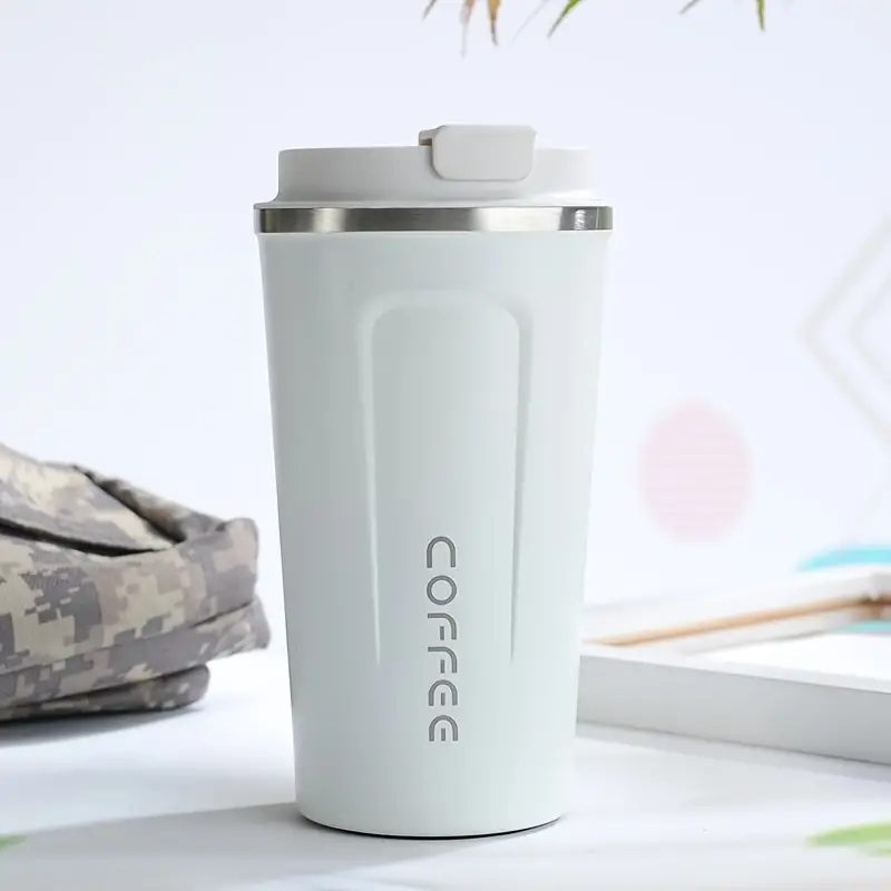 Stainless Steel Coffee Cup Travel Coffee Mug Insulated - Temu
