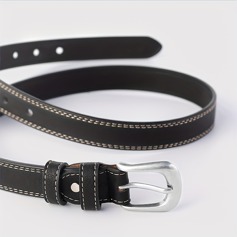 Retro PU Leather Belt for Men and Women