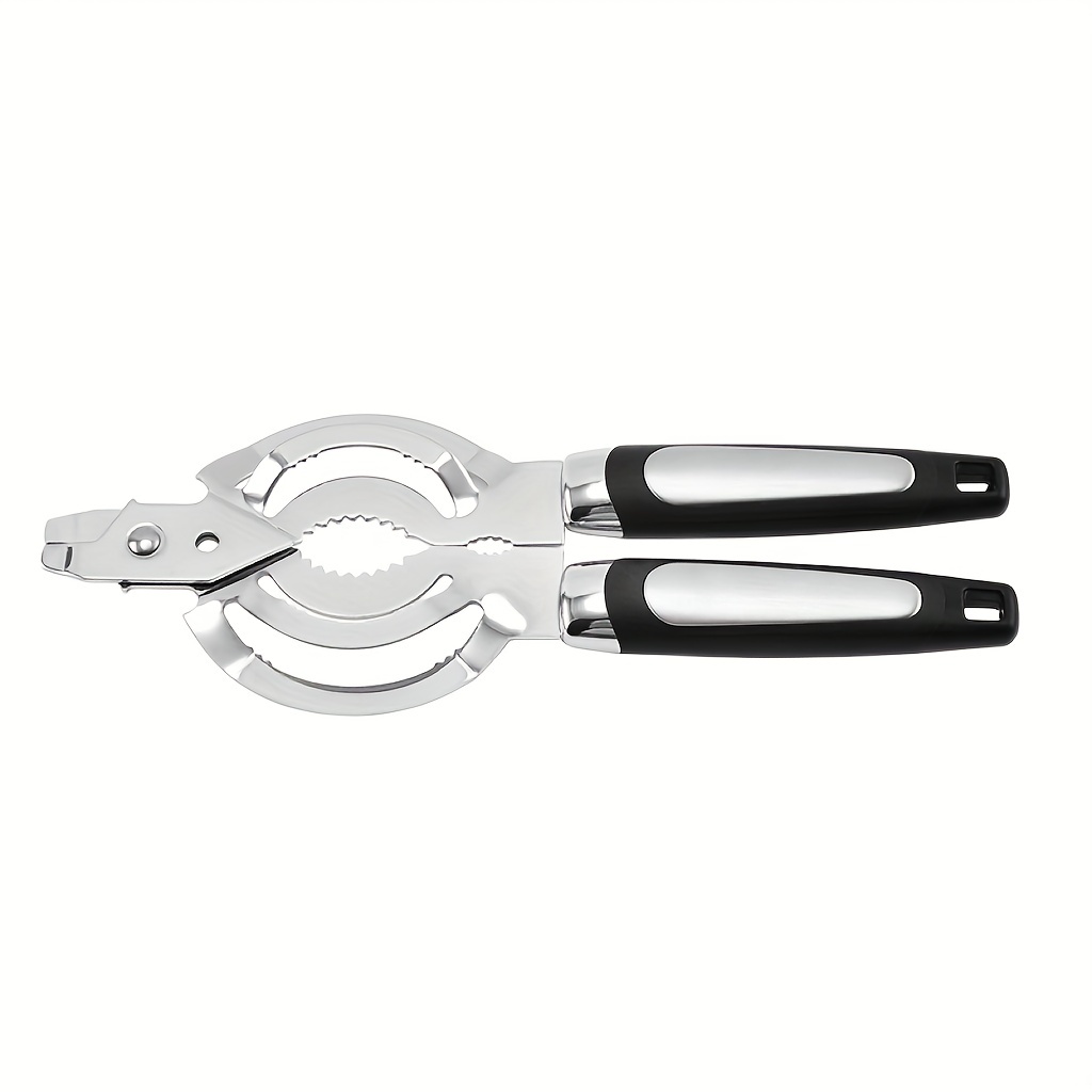 1pc Stainless Steel Can Opener, Modernist Multifunctional Handheld Can  Opener For Kitchen