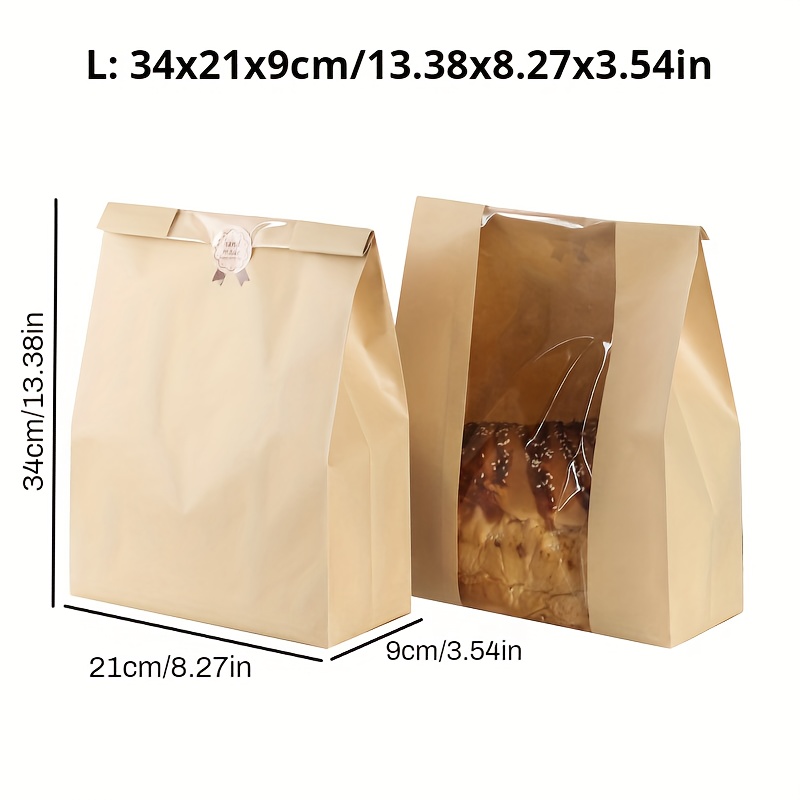 Heat sealable Bakery Bags Wax Paper Cookie Bags For - Temu