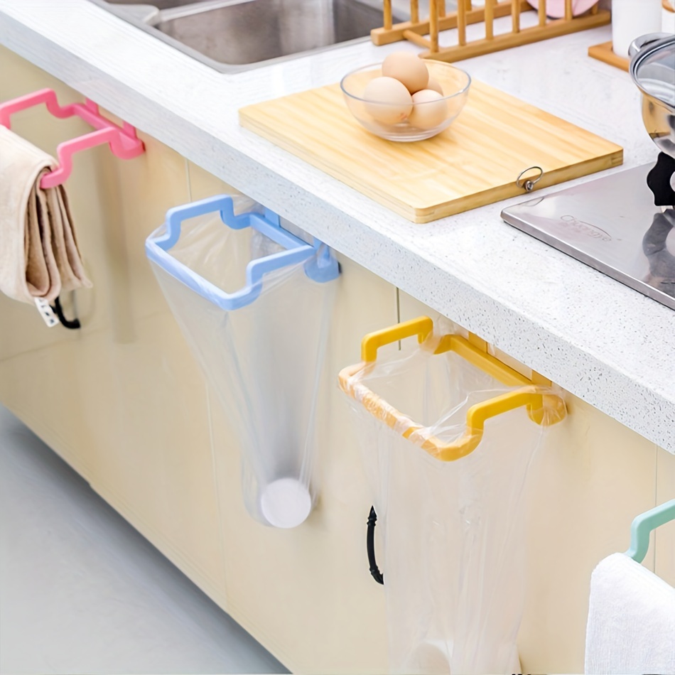 YZSZ 3 Pezzi Dispenser Porta Sacchetti di plastica Organizzatore da Cucina  Traspirante Sacchetti da Cucina da Appendere Borsa Dispenser Traspirante