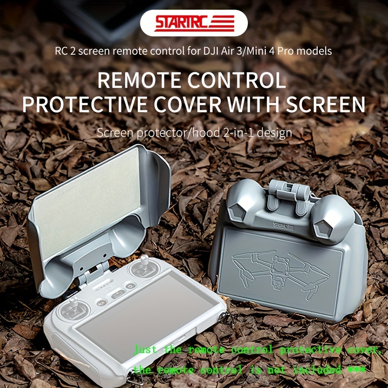 Rc 2 Sun Hood Screen Protector For Dji Mini 4 Pro/air 3 - Temu