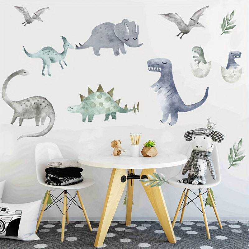 Molde de dinossauro desenho removível diy, crianças, para meninos