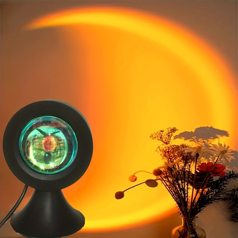 Usb Sunset Lamp Projector Led Sunset Projection Lamp For - Temu