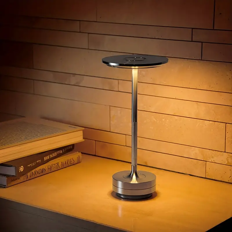 Rechargeable Cordless Desk Lamp, 3000mah Battery Operated, 3 Colors  Stepless Dimming, Can Be Used For 30 Hours, Portable Led Desk Lamp, For  Dining Room/bedroom/bar/home Yard Outdoor - Temu