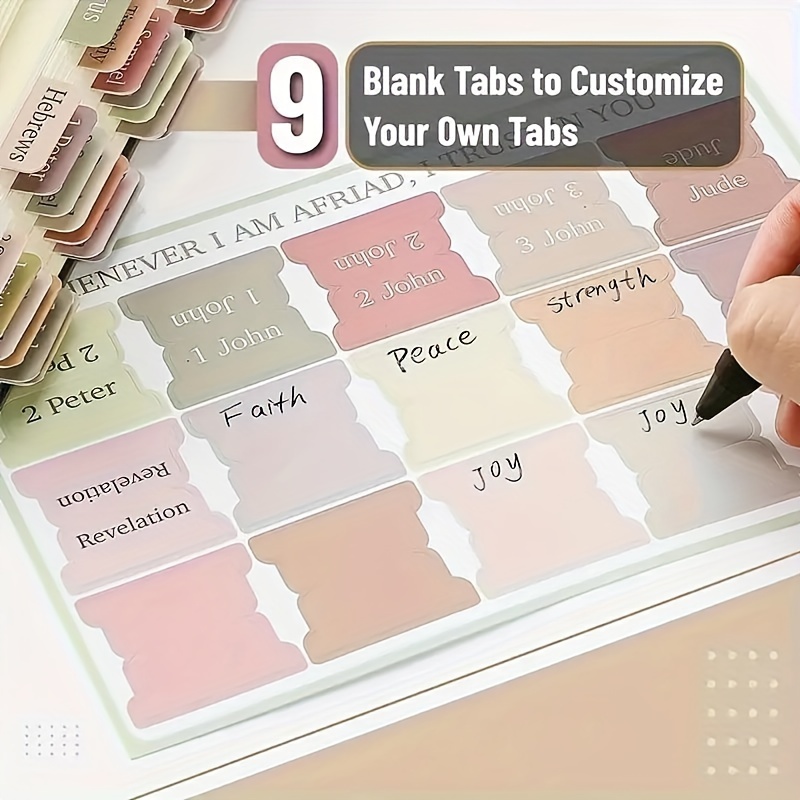 Bible Tabs sticky Index Tabs 75 Tabs Bible Index Label - Temu