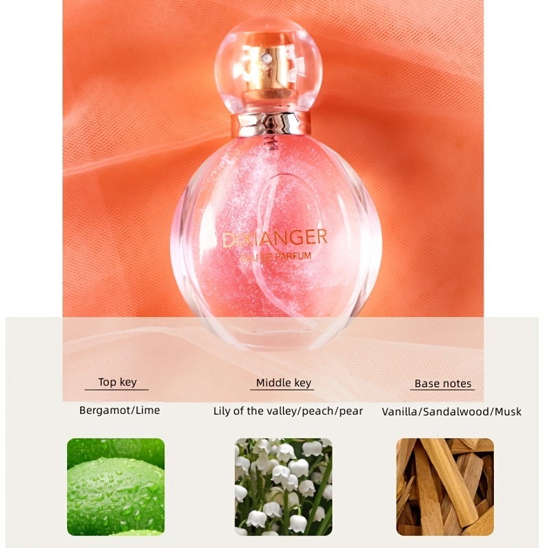 Ymiko Perfume,Perfume Spray Glass Bottle Female Lasting Floral Fragrance  Perfume Girls Women