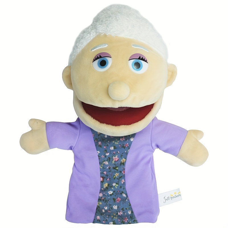 Family Hand Puppet Plush Toy Family Interactive Toy Role - Temu