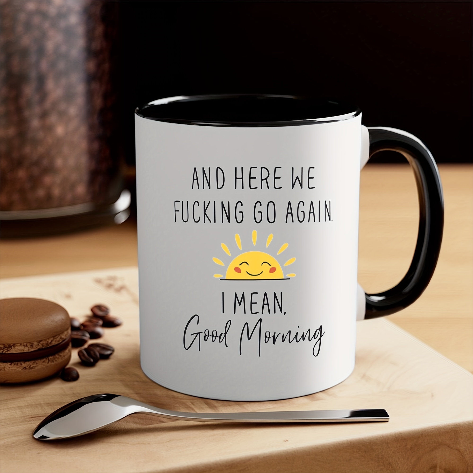 Personalized Here We Go Again I Mean Good Morning Mug – Canary Road