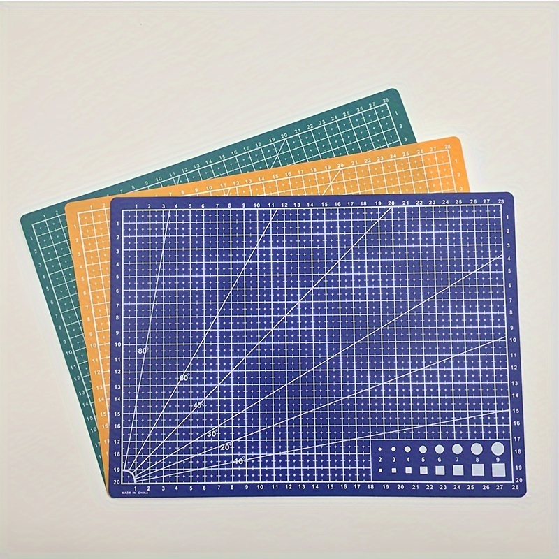 30*22cm A4 Grid Lines Cutting Plate Cutting Mat Paper Board Craft Sewing  Tool