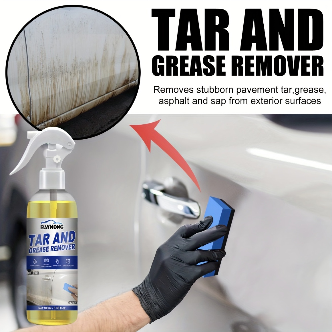 Kitchen Cleaner Spray Foam Grease Degreaser Removes Oil Dirt Home Cleaning  Spray